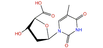 Thymidine-5'-carboxylic acid